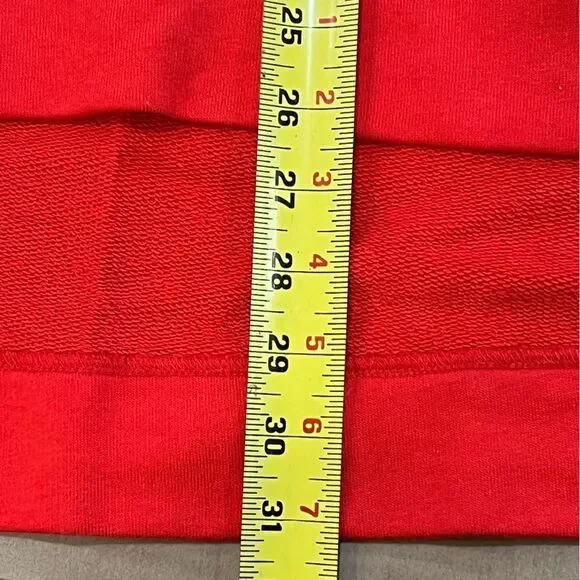 Burberry NWT Love Hooded Sweatshirt Red Unisex - Picture 14 of 14